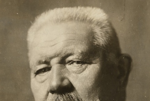 Portrait of Paul von Hindenburg (ddr-njpa-1-680)