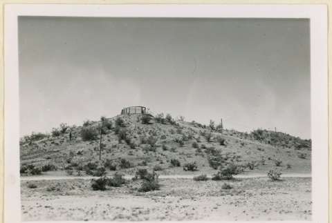 View of the Honor Roll monument from below (ddr-densho-37-1110)
