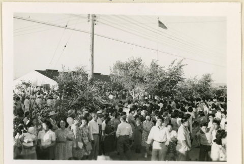 Crowd standing at Canal (ddr-densho-37-1502)