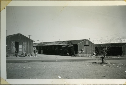 Barracks at Manzanar (ddr-manz-4-86)