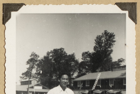 Gary Kikawa at Rohwer (ddr-densho-542-509)