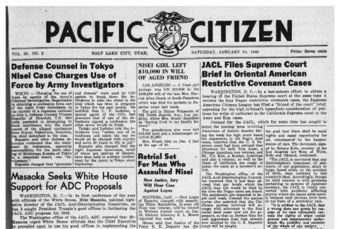The Pacific Citizen, Vol. 26 No. 2 (January 10, 1948) (ddr-pc-20-2)