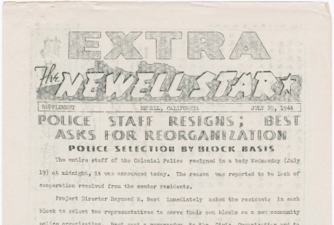 The Newell Star, Supplement (July 20, 1944) (ddr-densho-284-27)