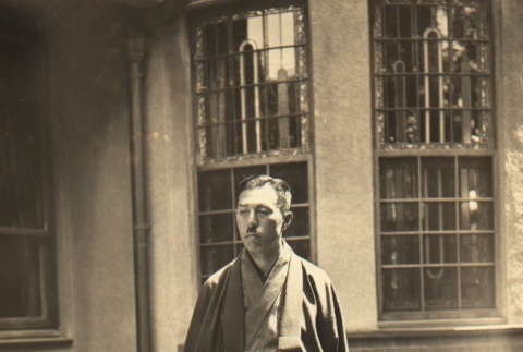 Fumimaro Konoe at his home (ddr-njpa-4-540)