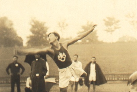 Shinsuke Nishida, a shot put athlete (ddr-njpa-4-1427)