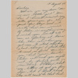 Letter from Alvin Uchiyama to Kathleen Koga Uchiyama (ddr-densho-406-148)
