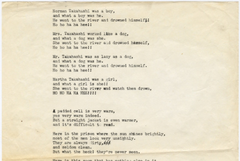 Humorous (?) poem about Takahashi family (ddr-densho-422-459)