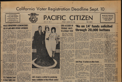 Pacific Citizen, Vol. 59, Vol. 9 (August 28, 1964) (ddr-pc-36-35)