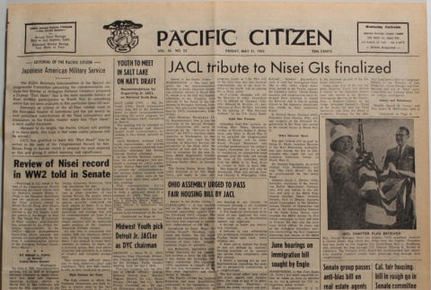 Pacific Citizen, Vol. 56, No. 22 (May 31, 1963) (ddr-pc-35-22)