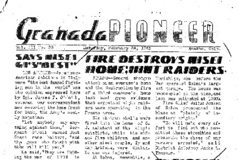 Granada Pioneer Vol. III No. 33 (February 24, 1945) (ddr-densho-147-246)