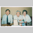 Yoshiaki Morita with Aunt and Uncle Isoshima (ddr-densho-477-562)