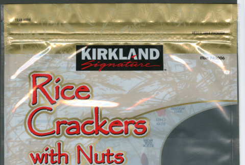 Kirkland Signature Rice Crackers with Nuts (ddr-densho-499-142)