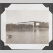 View across waterway to large building (ddr-densho-466-185)