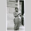 Soldier and child (ddr-densho-1007-779)