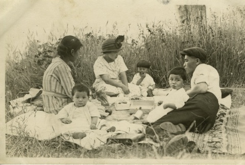 Family picnic (ddr-densho-182-153)