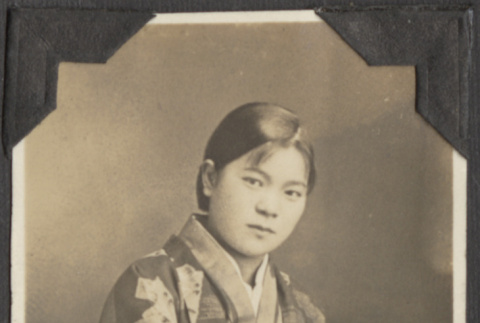 Portrait of Miharu Yamada (ddr-densho-432-122)