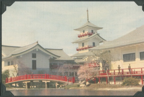 Postcard of the Japan Pavilion at the Golden Gate International Exposition (ddr-densho-300-147)