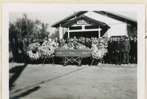 Funeral for Nobuji Yamamoto (ddr-densho-37-1779)