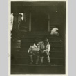 Nisei children on front steps of house (ddr-densho-182-60)