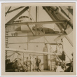 Soldiers socializing on deck of ship (ddr-densho-368-38)