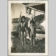 Mother and children on the beach (ddr-densho-321-756)