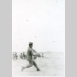 Soldier hitting baseball (ddr-densho-1007-759)