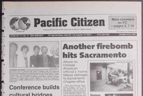Pacific Citizen, Vol. 117, No. 13 (October 15-21,1993) (ddr-pc-65-38)