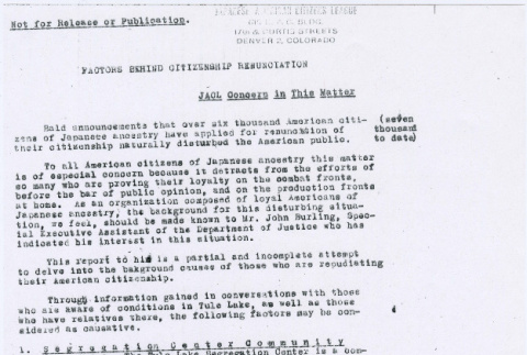 JACL report on Japanese Americans renouncing citizenship (ddr-densho-122-416)