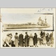 People watching the HMS Nelson pass by (ddr-njpa-13-542)