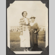 Two women standing outside (ddr-densho-432-36)