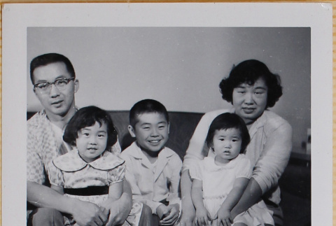 Hardy, Yoshiko, William, Susan and Leslie Shiomi (ddr-densho-522-519)