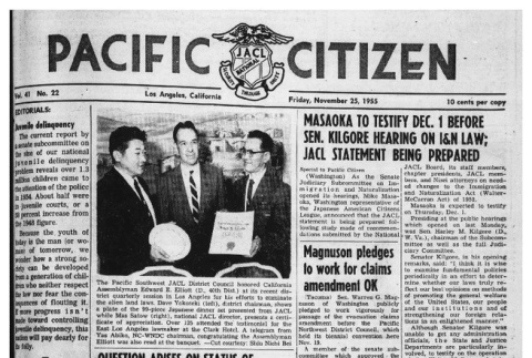 The Pacific Citizen, Vol. 41 No. 22 (November 25, 1955) (ddr-pc-27-47)