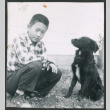 Boy with dog (ddr-densho-523-287)