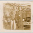 Two men outside Japanese Pavilion at the Golden Gate International Exposition (ddr-densho-426-1989)