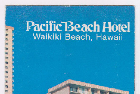 Pacific Beach Hotel brochure (ddr-densho-477-608)