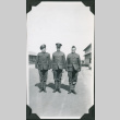 Three men in old-fashioned uniforms (ddr-ajah-2-134)