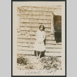 woman outside house (ddr-densho-378-590)