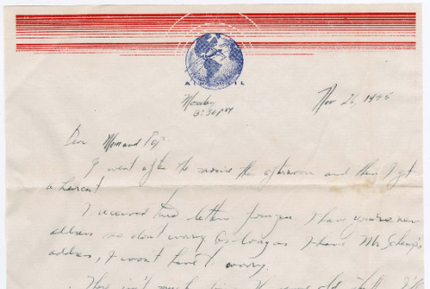 Letter from Tadashi Ishida to Mr. & Mrs. Y Ishida (ddr-densho-535-298)