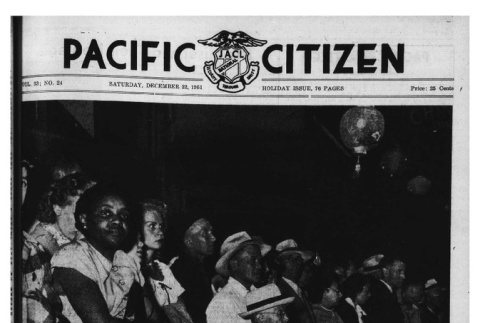 The Pacific Citizen, Vol. 33 No. 24 (December 22, 1951) (ddr-pc-23-51)