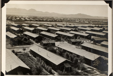 Overview of barracks at Poston (ddr-densho-587-4)