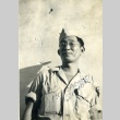 Herbert Ujimori in uniform (ddr-densho-22-358)
