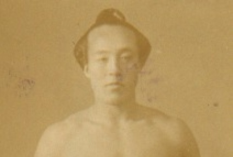 Mutsunosato, a sumo wrestler (ddr-njpa-4-1162)