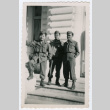 Soldiers standing on steps outside building (ddr-densho-368-183)