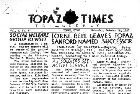 Topaz Times Vol. V No. 6 (October 16, 1943) (ddr-densho-142-225)