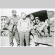 Four soldiers with car (ddr-densho-1007-800)
