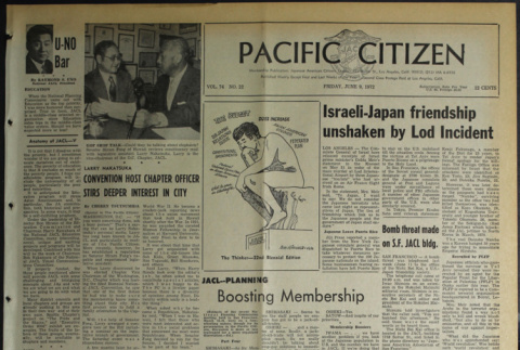 Pacific Citizen, Vol. 74, No. 22 (June 9, 1972) (ddr-pc-44-22)