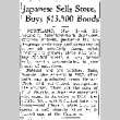 Japanese Sells Store, Buys $13,500 Bonds (May 1, 1942) (ddr-densho-56-782)