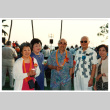 Attendees at Hawaiian luau and show (ddr-densho-368-328)