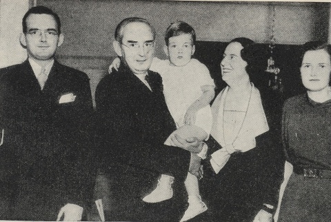 Arthur Vandenberg with his family (ddr-njpa-1-2289)