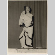 Performer on stage in costume (ddr-densho-426-871)